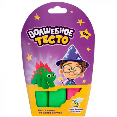 Волшебное тесто 150 гр. "Дино зелен" VT009