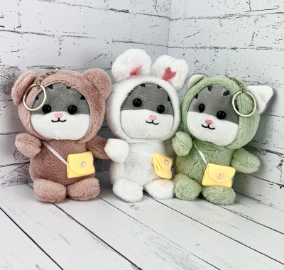 Брелок Кот в кигуруми 17см TT1864