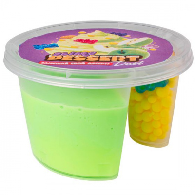 Слайм Slime dessert DUET яблочный краш SLM046