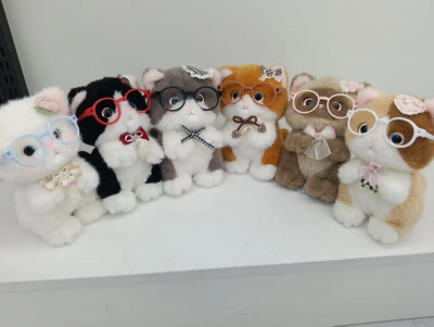 Кот в очках Умка 17см 8862-17