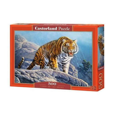 Пазлы B-53346 Тигр на горе, 500 деталей Castor Land