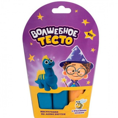Волшебное тесто 150 гр. "Дино син" VT010