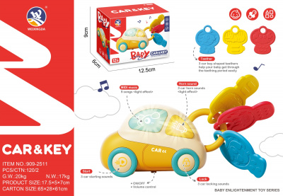 Развивающая игрушка Машина в инд/уп 909-2511