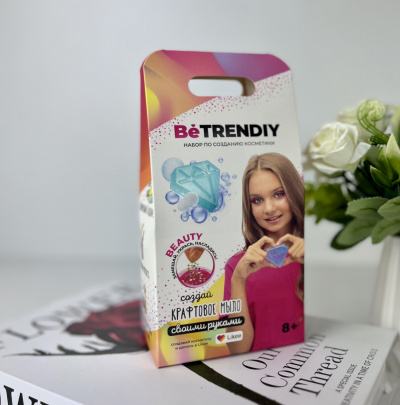Научно-поз-ый набор, модели Косметика, DIY Be TrenDIY Beauty "Крафтовое мыло" кристалл KP1049VN