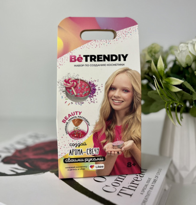 Научно-поз-ый набор, модели Косметика, DIY Be TrenDIY Beauty "Арома-свеча" KP1051VN