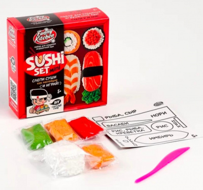 «Slime Лаборатория» Funny Kitchen Sushi set mini SS500-40246