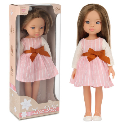 Кукла Сандра 33см, кор.	 135523	