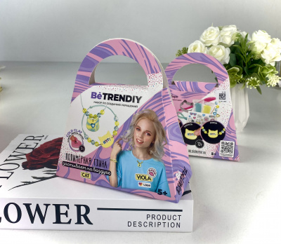 Создай украшения из полимерной глины, "Be TrenDIY" Cold clay. Кулон, браслет. CAT B021Y
