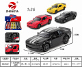 Машина 1:36 Ford Mustang металл. 12шт/уп HN3607A