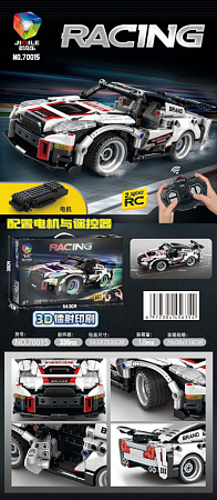 Конструктор машина РУ 3D Гоночная GTR инд/уп 70015