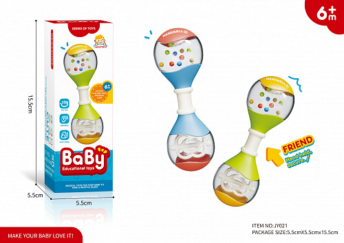 Погремушка Baby инд/уп JY021