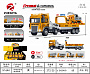Машина 1:24 Автовоз Стройтехники свет,звук 6шт/уп KLX800-266