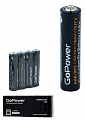 Батарейка GoPower R03 AAA Shrink 4 Heavy Duty 1.5V(4/60/1200) арт R03 AAA Shrink