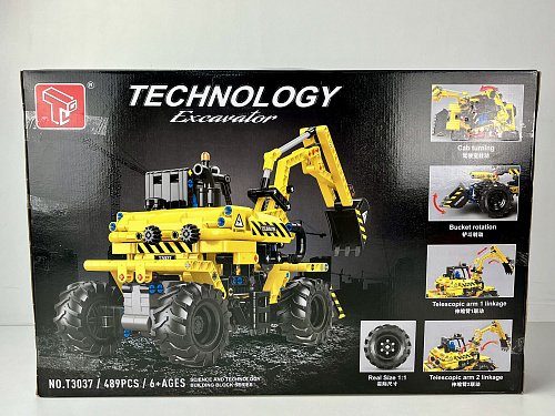 Конструктор Техно 489дет. T3037