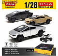 Машина 1:28 Тесла+ квадроцикл 8шт/уп M92313