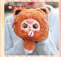 Фигурка-брелок Baby Three круглая в шапке,колокольчик в инд.коробке 6шт/уп TT2847