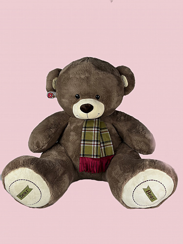 -Медведь в шарфе 110см 6862-110