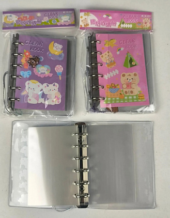 Блокнот Clear book прозрачный KL/232