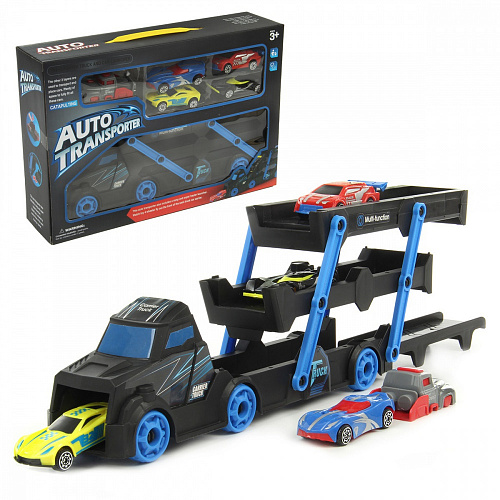 Игровой набор &amp;quot;Автовоз&amp;quot;+5 машинок 131907