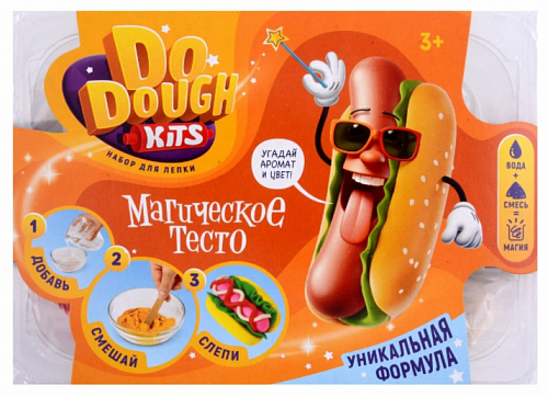 Тесто для лепки «DO DOUGH kits» набор &amp;quot;Хотдог&amp;quot; DD004