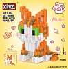 Конструктор 3D Кот рыжий 647дет. 3D8304