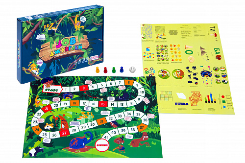 Игра-ходилка &amp;quot;Зов джунглей&amp;quot; арт.Р4040