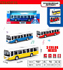 Автобус металл. свет,звук, на бат. инд/уп 588-31
