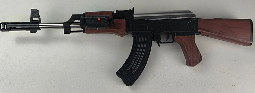 Автомат пл.механич. с лаз-ым. прицелом в пакете 56см, 6mm 0807-1