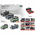 Машина 1:24 Land Rover Defender металл свет,звук, 8шт/уп CZ607A