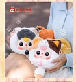 Фигурка-брелок Baby Three круглая в шапке,колокольчик в инд.коробке 6шт/уп TT2847