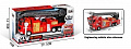 Машина 1:40 Пожарная (откидной верх) инерц,свет,звук в инд.уп A5525-1-GLW