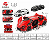 Машина 1:24 Спорткар металл. звук K240B11