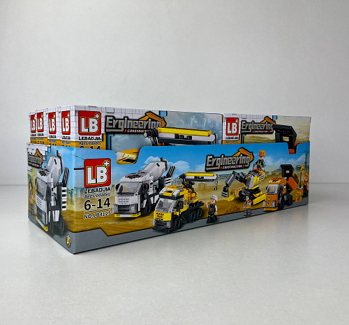 Конструктор Стройтехника 8шт/уп LB4125