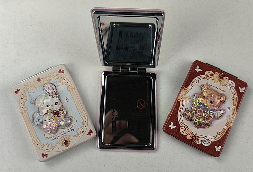Зеркало Зверюшки двойное 12шт/уп XZ-60594