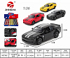 Машина 1:36 Ford Mustang металл. 12шт/уп HN3607A