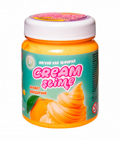 Слайм Cream-Slime с ароматом мандарина, 250 г SF02-K