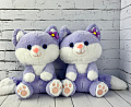 Кот с цветком 20см TT2378-20
