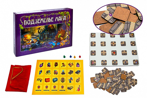 &amp;quot;ПОДЗЕМЕЛЬЕ МАГА&amp;quot; Игра с карточками. ТМ Ракета , арт.Р3531