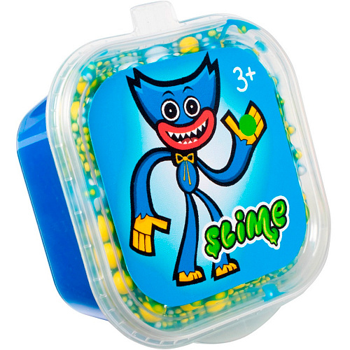 Слайм &amp;quot;Slime&amp;quot;Monster синий с шариками SLM092