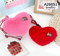 Брелок мяг.ЛЮКС Сердце LOVE 14х10см A26051