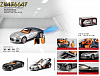 Машина 1:24 Bugatti металл.звук,свет инд/уп CZ154BD