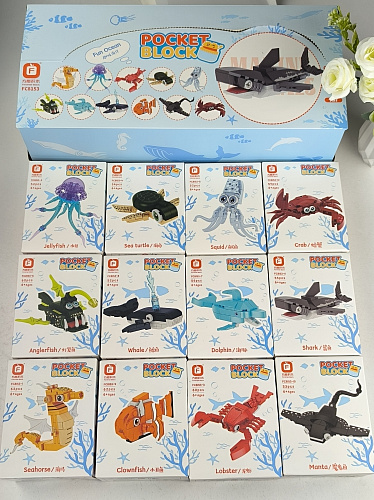 Конструктор Морские жители 12в1 FC8153