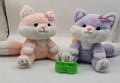 Кот с цветком 20см TT2378-20