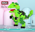 Конструктор 3D Динозавр зелен. 504дет. 3D8098